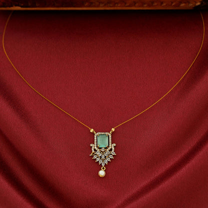 Stone Pearl String Neckpiece