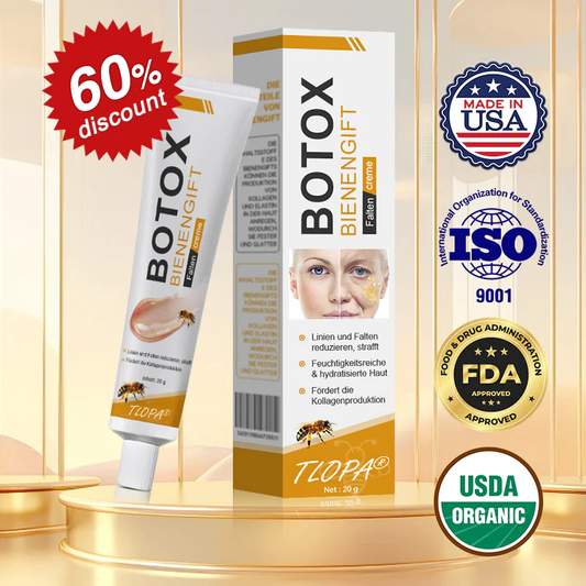 (Made and Shipped from USA) 🧑‍⚕️TLOPA® Botox Bee Venom Wrinkle Removal Cream- LAST DAY 70% OFF🧑‍⚕️